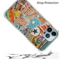 thumbnail image 3 of Good Vibe Case Compatible with iPhone 12 Pro,Unique Art Design TPU Shock-proof Full Cover, 3 of 6