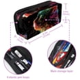 thumbnail image 5 of PhooArto Pencil Case, Colorful Cat Galaxy Large Capacity Pencil Pouch Stationery Pen Bag, 5 of 7