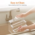 thumbnail image 6 of Lifewit 4 Tier Clear Display Risers Stand, Plastic Risers for Display, Plastic Organizers for Figures, Cupcake, Perfume, Dessert, Desktop Display Stand for Organize and Decoration (12inch, 3pack), 6 of 7