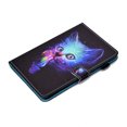 thumbnail image 6 of Flip Case for All-New Fire HD 8 2020 /HD 8 Plus Tablet (10th Generation, 2020 Release), Allteych Slim Lightweight Protective Shockproof Folding Stand Cover with Auto Wake/Sleep, Colorful Cat, 6 of 13