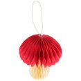 thumbnail image 3 of Mushroom Shaped Honeycomb Ball Paperboard Mushroom Decor Hanging Mushroom Decor, 3 of 4