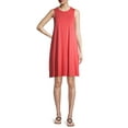 thumbnail image 2 of Time and Tru Women's Sleeveless Knit Dress, 2 of 6