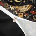 thumbnail image 3 of Homewish Boho Moth Twin Duvet Cover, Hippie Flower Mushroom Twin Bedding, Black Reversible 2pcs, 1 Duvet Cover and 1 Pillowcase, 3 of 5