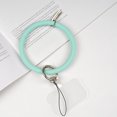 thumbnail image 2 of YeekTok 2 Pack Silicone Phone Lanyard Strap Loop Round Bracelet Universal Hanging Ring Wristlet Anti-Lost Anti-Drop Blue, 2 of 8