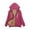 Hot Pink, variant on LOVZFMLL Jackets for Women Plus Size Button Plush Hooded Loose Cardigan Wool Coat Winter Jacket