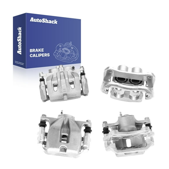 AutoShack Front & Rear Brake Calipers Replacement for 2010-2013 Toyota Highlander 4-PC Set