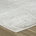 thumbnail image 4 of Rug Branch Boho Modern Abstract Grey Indoor Area Rug - 7x10, 4 of 7