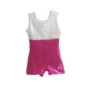 O3GL006 Girl's Girls Gymnastics Biketard - Pink