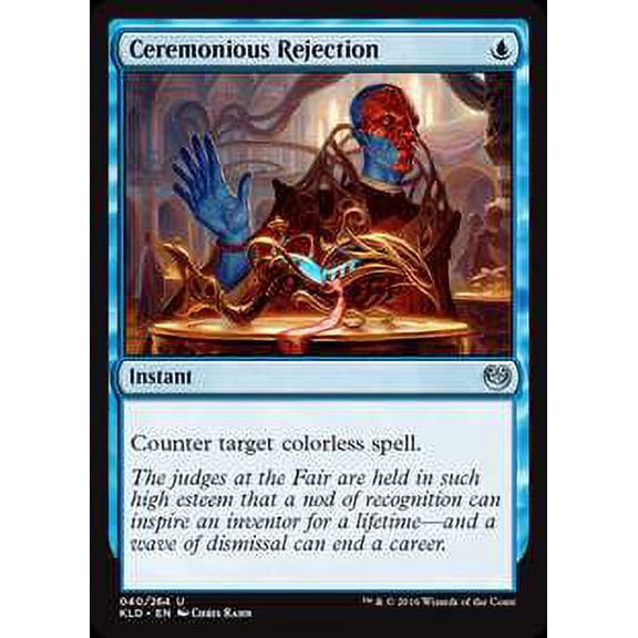 MtG Kaladesh Uncommon Ceremonious Rejection (FOIL) #40
