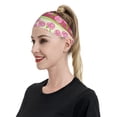 thumbnail image 4 of Wukai Flowers Sports sweatband,Men & Women Sweatband Headband for Running, Cross Training, Racquetball, Working Out, 4 of 7