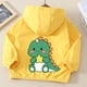 thumbnail image 4 of Cowsor Girls Windbreaker Lightweight Spring Fall Outerwear for Kids, 4 of 6