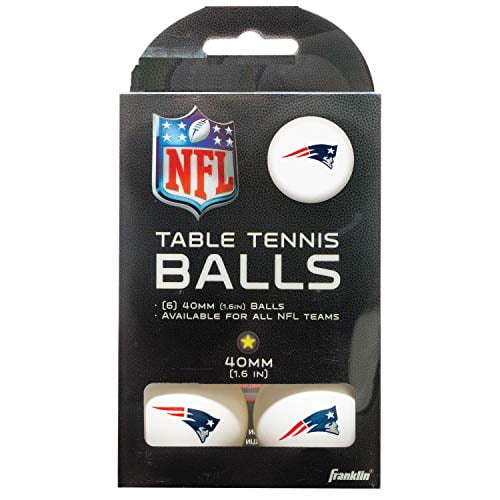 Pelotas de tenis de mesa Franklin Sports New England Patriot