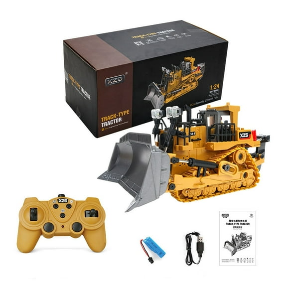 Zeiwohndc Toy Construction Vehicle Simulation Dozer Alloy Truck Die-cast Car for Boys
