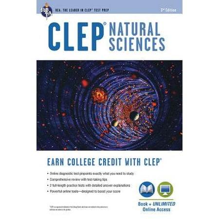 CLEP Natural Sciences : Book + Online (Best Clep Study Guides)