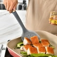 thumbnail image 4 of TIMIFIS Manual Juicer Steel Spatula Turner with Heat Wooden Handle Kitchen Utensil Cooking Shovel Ladle for Daily Cooking Use Kitchen Gadgets, 4 of 6