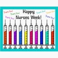 thumbnail image 3 of CafePress - Happy Nurses Week Syringes Greeting Cards (Pk Of 1 - Greeting Cards (Pk of 10) Glossy, 3 of 4