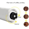 thumbnail image 2 of Manual Coffee Grinder with Adjustable Setting - Beer and Stainless Steel Grinder - Coffee Grinder for Aeropress, Drip Coffee, Espresso, French Press, Turkish Brew, 2 of 4