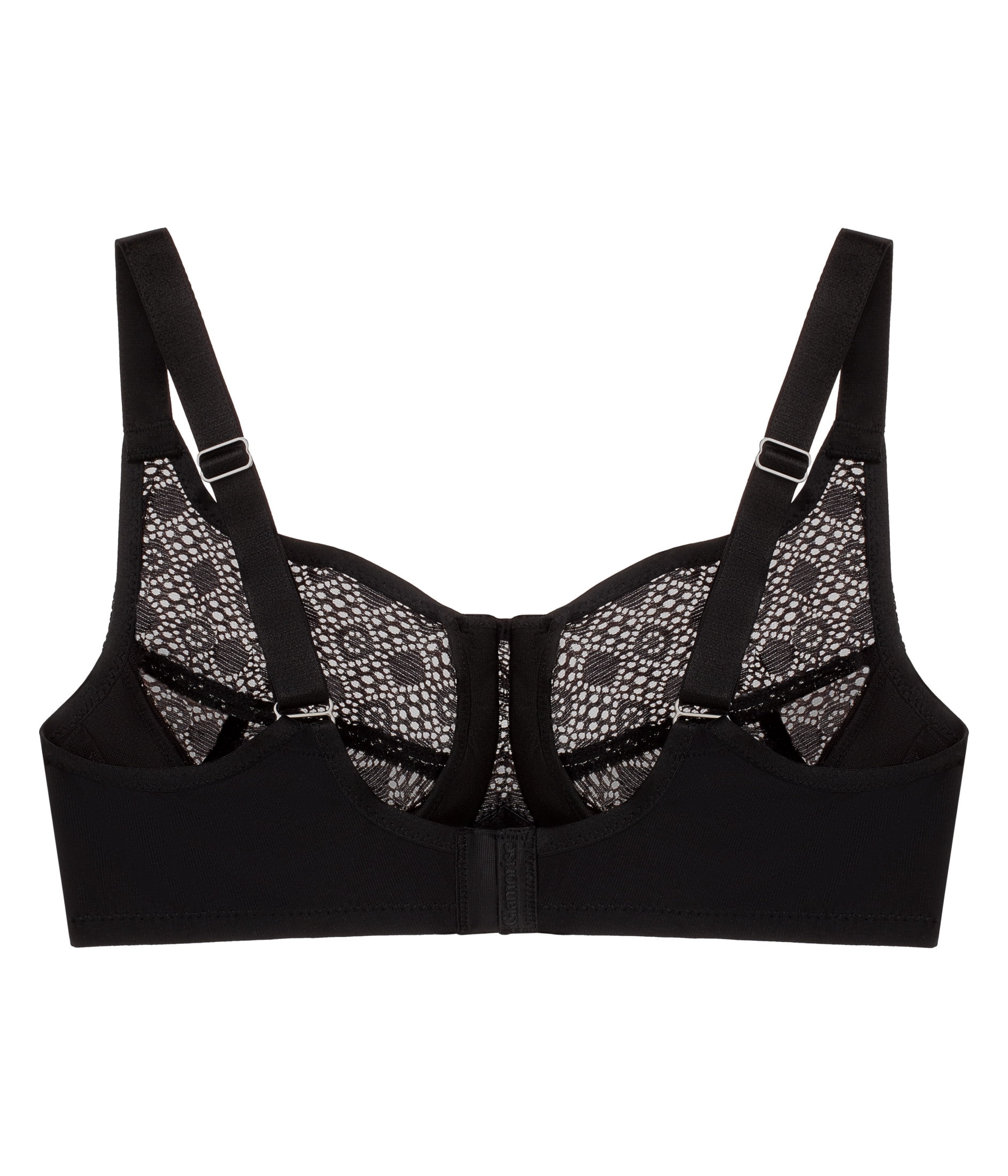 Glamorise Lace Comfort WonderWire Underwire Bra 9855 (Women's & Women's Plus)