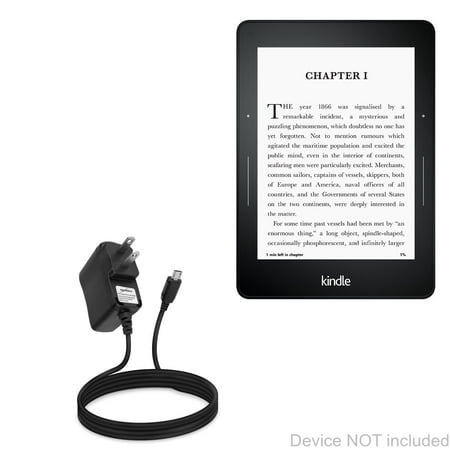 Kindle Paperwhite Charger, BoxWave [Wall Charger Direct] Wall Plug Charger for Amazon Kindle Paperwhite