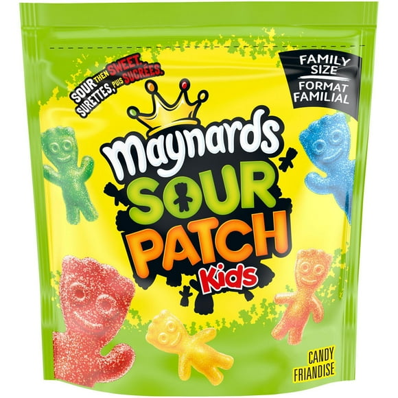 Sour Patch Kids Original Candy, Family Size, Bulk Candy, Sour Candy, Gummy Candy, 816 g