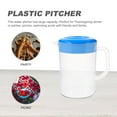 thumbnail image 6 of SWETRACE 1Pack Cold Beverage Pitchers Plastic For Family Gatherings And Picnics 7.7x7.1x4.9in, 6 of 8