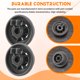 thumbnail image 5 of 4 ruedas para carril de cesta inferior para lavavajillas Bosch Neff gris  Como se describe, 5 of 10