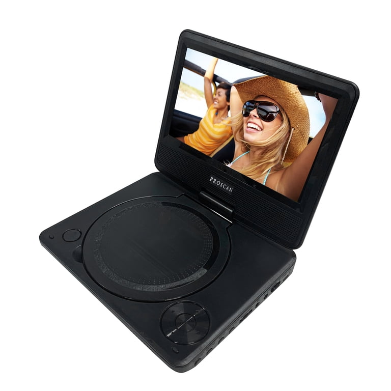 PROSCAN ELITE, Portable DVD Player, PEDVD7060, 7-inch swivel