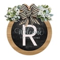 thumbnail image 2 of Bargain Qaailabf Last Name Year Round Front Door Wreath Decorative Hanging Plaques In Front Of The Door, 2 of 4