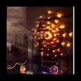 thumbnail image 5 of Decoraciones de Halloween Luces LED DecoracióN de TelarañA Luces de de Pared Control Remoto Luces de AtmóSfera de Halloween F, 5 of 5