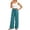 a-Green17637, variant on Womens Elastic Waist Drawstring Wide Leg Lightweight Crinkled Pants With Side Pockets Casual Loose Fit Trousers For Summer Beach Days Casual Pants