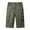 c03Green, variant on USNSM (M-6XL) Big and Tall Cargo Shorts for Men Straight Leg Zip Up Capri Cargo Pants Elastic Waist Casual Summer 3/4 Shorts Fashion Trouser Yellow XXXXL