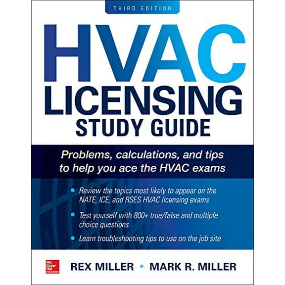 Pre-Owned HVAC Licensing Study Guide, Third Edition