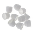 thumbnail image 1 of 50x M6 Botón Cúpula Blanca Tuerca De Perno Tapas De Protección Cubierta Tornillos Hexagonales Cola Pernos de cabeza de domo, 1 of 8