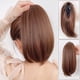 thumbnail image 4 of Female Short Ponytail Wig with Clip Charming Stylish Hair Extensions for Role Playing, 4 of 5