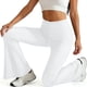 thumbnail image 5 of Pincandy Women's Solid Color Stretch Denim Leggings - 2 Pockets, Loose Wide Leg Fit, Perfect for Gym, Workout & Casual Wear, 5 of 7