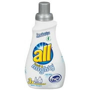 All: 3X Concentrated Small & Mighty Free Clear High Efficiency 32 Loads Laundry Detergent Liquid, 32 fl oz