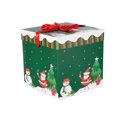 thumbnail image 2 of Decoraciones Del Árbol de Navidad,Caja de Regalo Apilado Cabeza Y Ornamento de la Escena de la Ventana de la Pantalla para la Decoración de Vacaciones,Árbol de Navidad Pequeño, 2 of 2