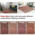 thumbnail image 6 of Keen Home Design Machine Washable Area Rugs with Non-slip Backing, Ideal for Hallway, Living Room, Bedroom, Kitchen and Laundry Room, Vintage Moroccan and Low Pile Rug - ( 4' x 6' ), 6 of 9