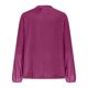 thumbnail image 4 of AUNVITO Women's V-Neck Velour Long Sleeve Shirt Solid Color Smooth Casual Elegant Daily Work Wear Style, 4 of 8