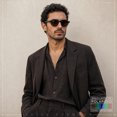 thumbnail image 4 of SA106 Round Thick Horn Rim Polarized Sunglasses Retro Hipster UV400 TAC Lens / All Brown, 4 of 7