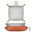 thumbnail image 5 of Leather Valet Tray For Men Jewelry Organizer, Desktop Storage, 5 of 5