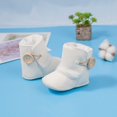 thumbnail image 3 of Infant Baby Boys Girls Cowboy Boots Tassel Snow Boots Warm Winter Fur Lining Newborn Prewalker Ankle Boot, 3 of 6