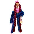 thumbnail image 3 of Barbie Extra Doll #17 - Blue Leotard Track Suit, 3 of 6