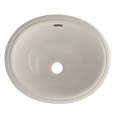 thumbnail image 2 of TOTO® Oval 15" x 12" Narrow Undermount Bathroom Sink, Sedona Beige - LT577#12, 2 of 2