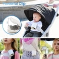 thumbnail image 3 of USB Rechargeable Powerful Cooling Fan, Car Clip On Fan with LED Display, 360°Rotation, Portable Versatile Clip Cooling Fans, 100 Speeds Adjustable, for Outdoor Travel Camping, 3 of 7