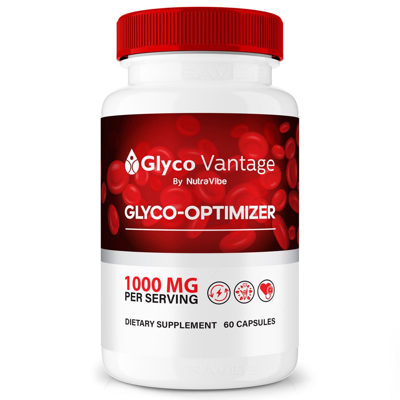 Glyco Vantage Glyco Optimizer Capsules, Official GlycoVantage Booster, All Natural Formula to Maintain Stable Healthy Levels, Premium Blood Support Vitamins 200mg Reviews (60 Capsules)
