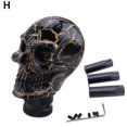 thumbnail image 1 of Universal Skull Head Manual Car Gear Stick Shifter Knob Lever Shift Handle N4C2, 1 of 9