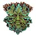 thumbnail image 3 of Nemesis Now Oak King Wall Plaque 17cm Green, 3 of 6