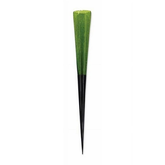 15-1/2''H Sparkle Cones - Dark Green