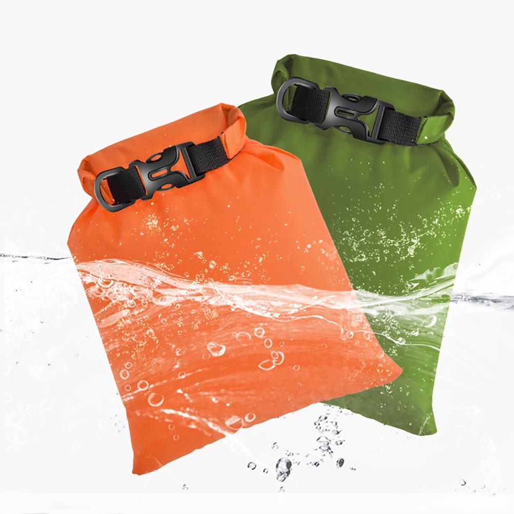 6PCS Taffeta Waterproof Bag Outdoor Swimming Diving Compression Storage Dry Bag For Kayaking Boating